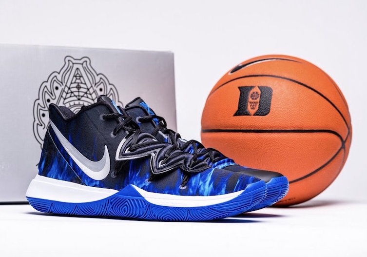 kyrie 5 blue and orange