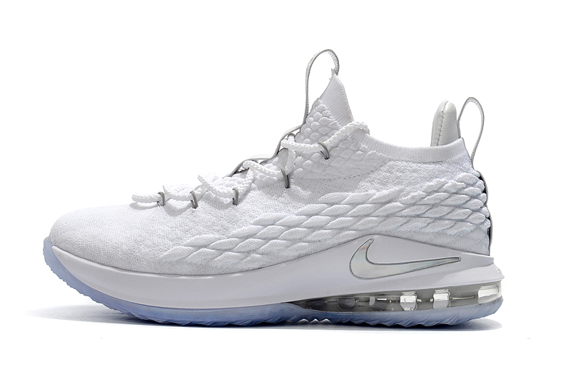 Nike LeBron 15 Low “White Metallic 