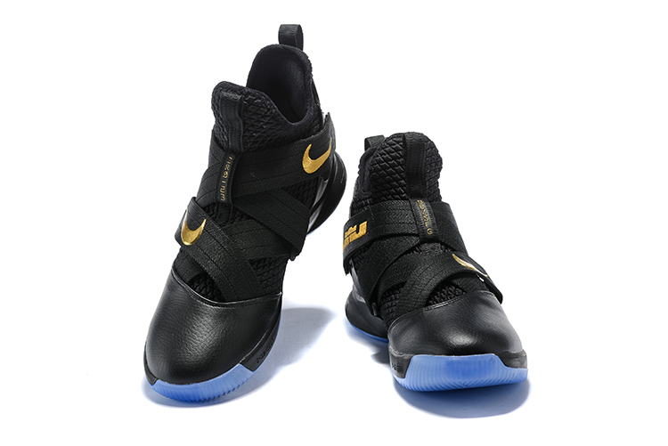 lebron soldier 12 black grey