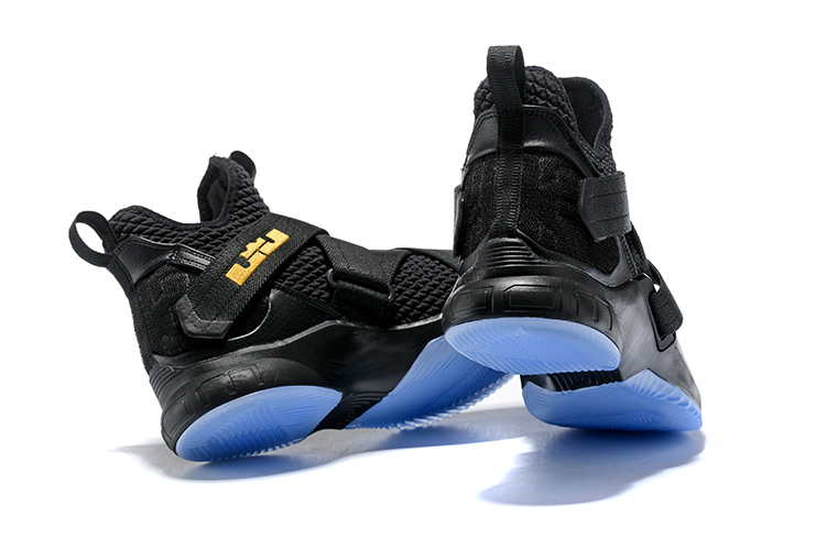 lebron soldier 12 black patent leather