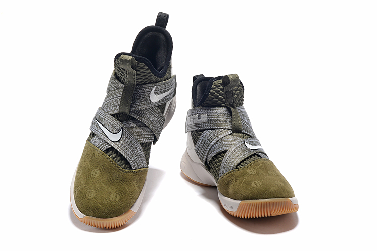 lebron soldier 12 olive green