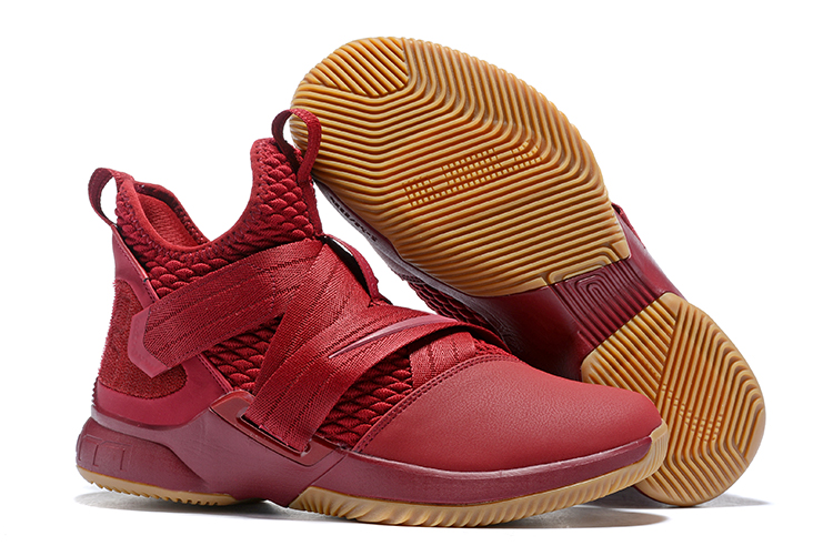 lebron soldier 12 red gum