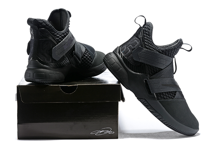 nike lebron soldier xii black