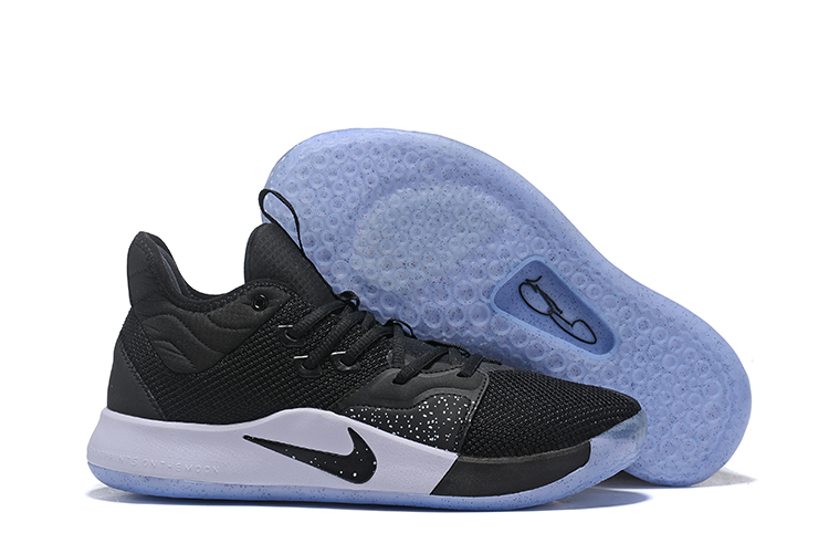 nike pg 3 black and white