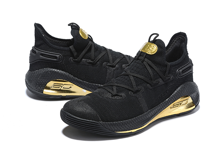 curry shoes black and gold