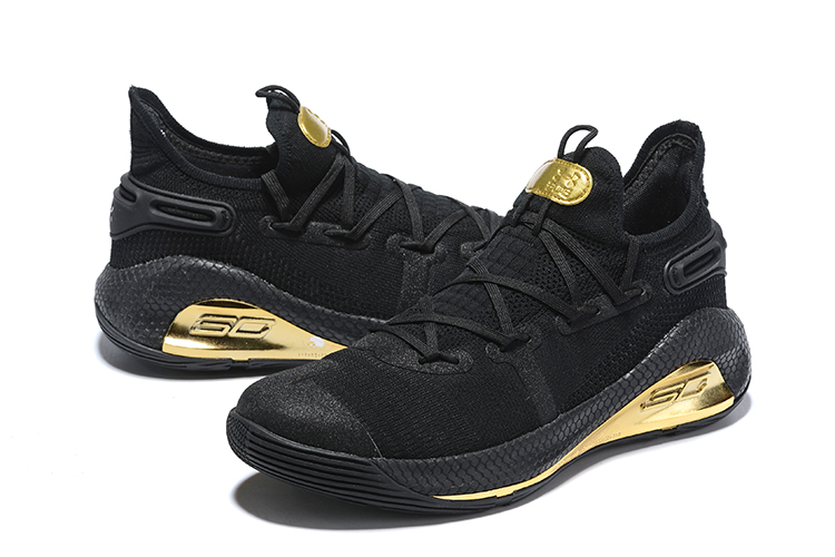 UA Curry 6 Black/Gold On Sale – The 