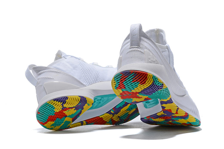 lebron witness 4 white and rainbow