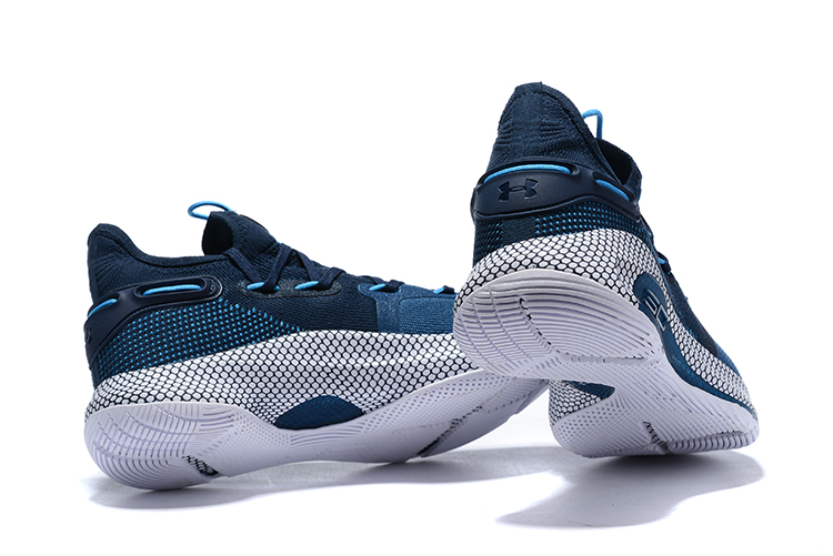 curry 6 blue and white