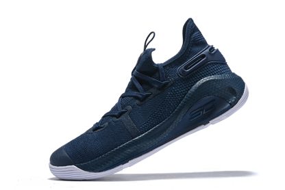 curry 6 blue and white