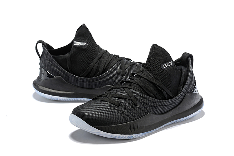 curry 5 shoes black