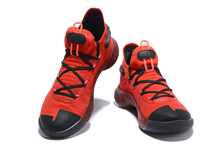 curry 6 red black