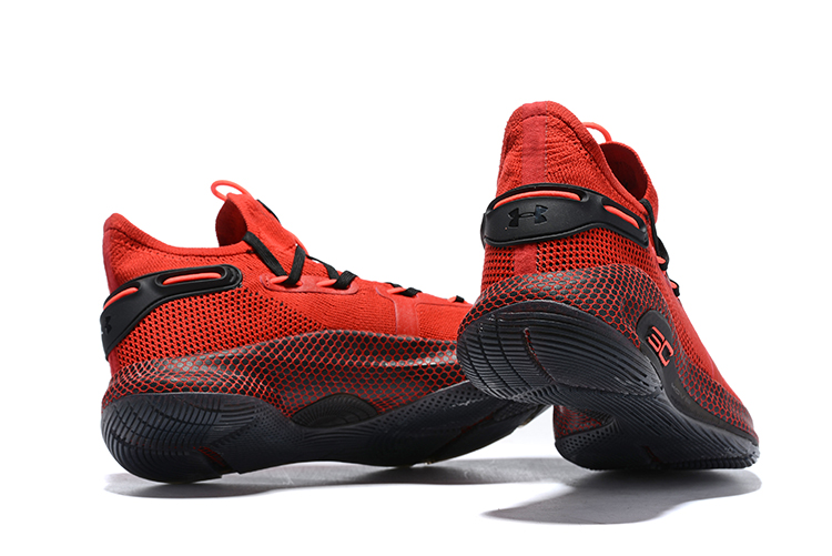 curry 5 red and black