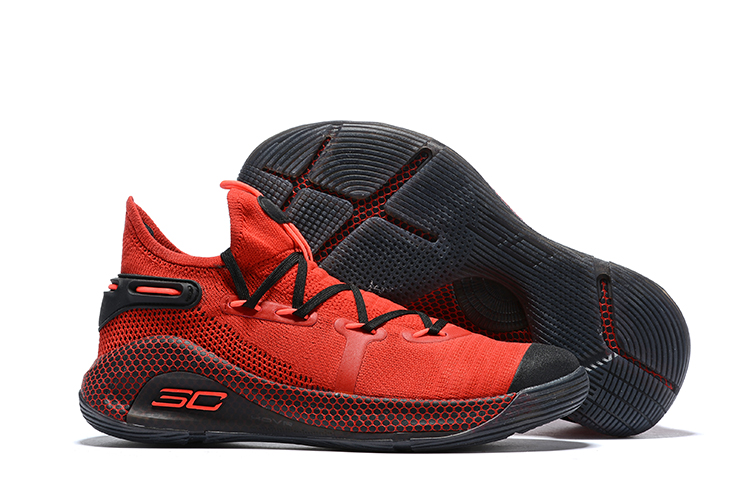 UA Curry 6 Red Black On Sale – The Sole 