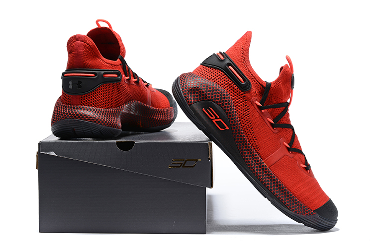 curry 5 red black