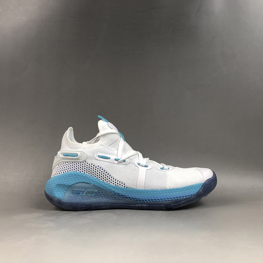 curry 6 white blue