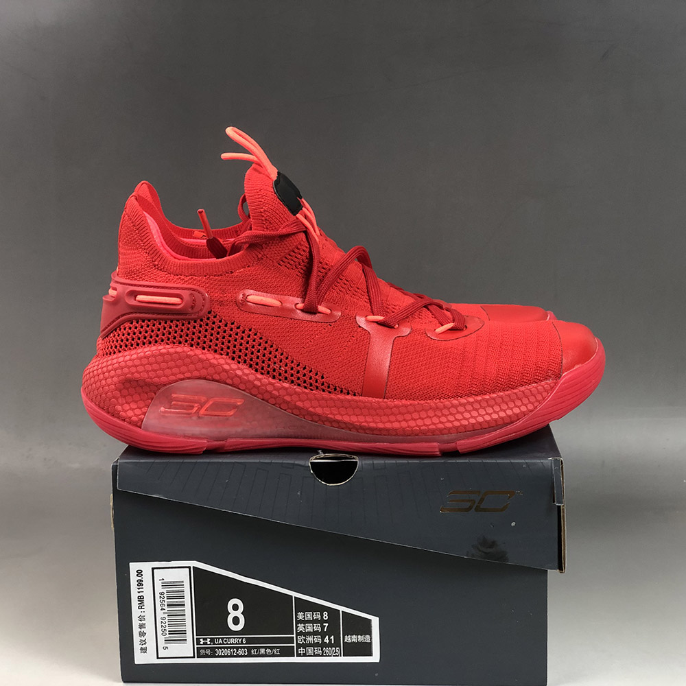 UA Curry 6 “Heart of the Town” Red 