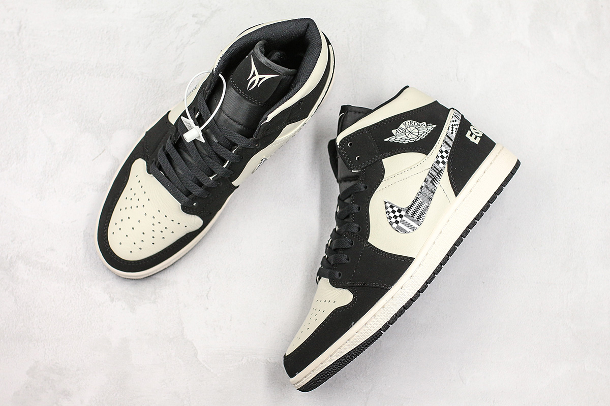 Air Jordan 1 Mid “Equality” Black/Black 