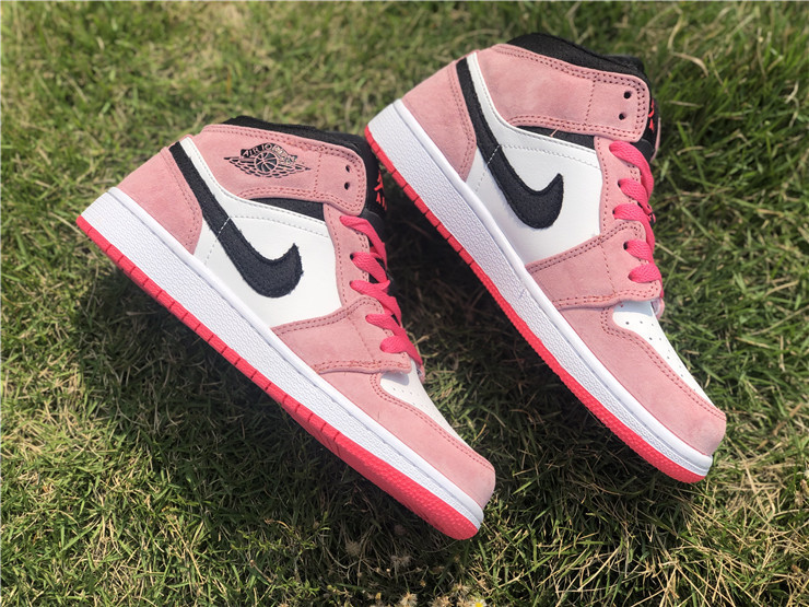 Air Jordan 1 Mid SE Crimson Tint/Hyper Pink For Sale – The Sole Line