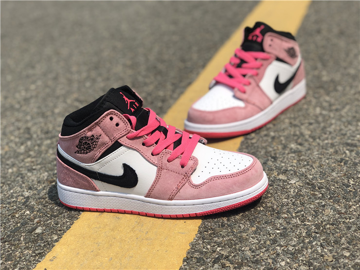 air jordan 1 mid se hyper pink