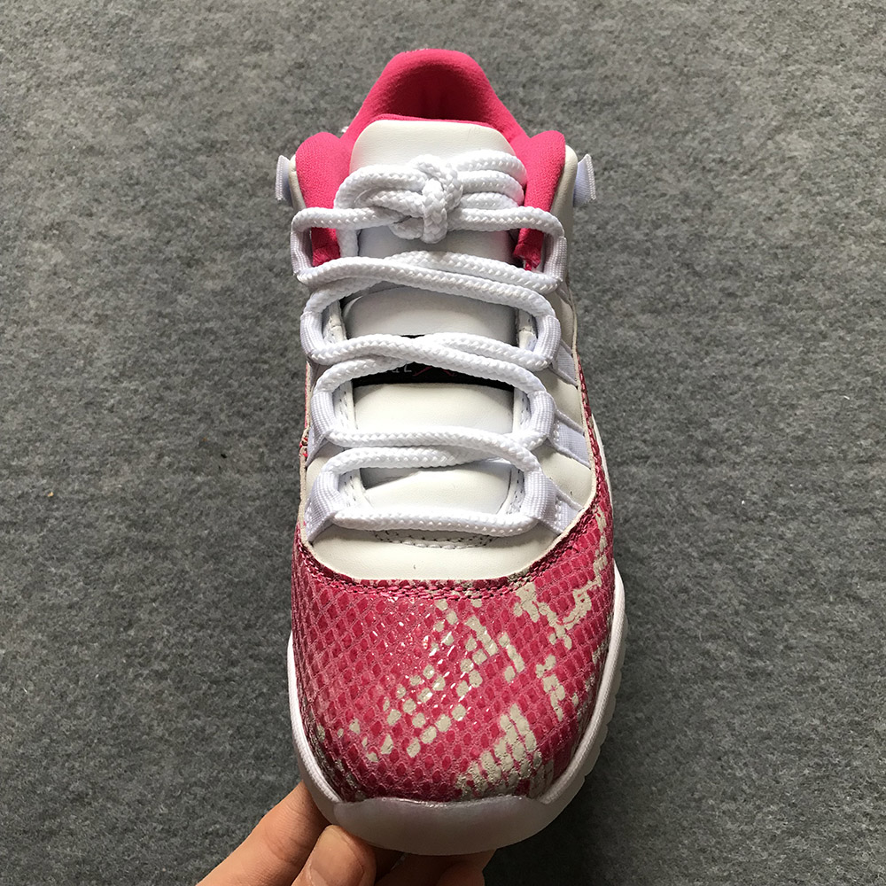 air jordan 11 women low wmns pink snakeskin