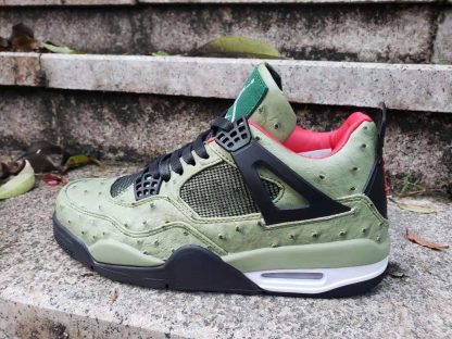 cactus jack air jordan 4 olive