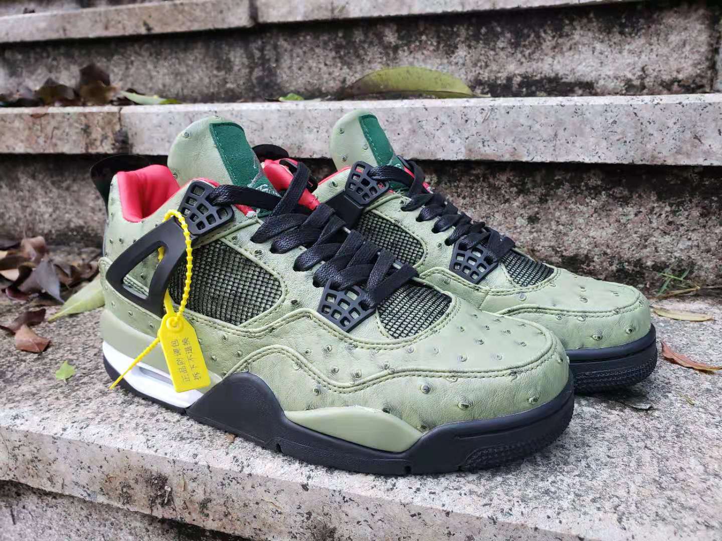 cactus jack jordan 4 green