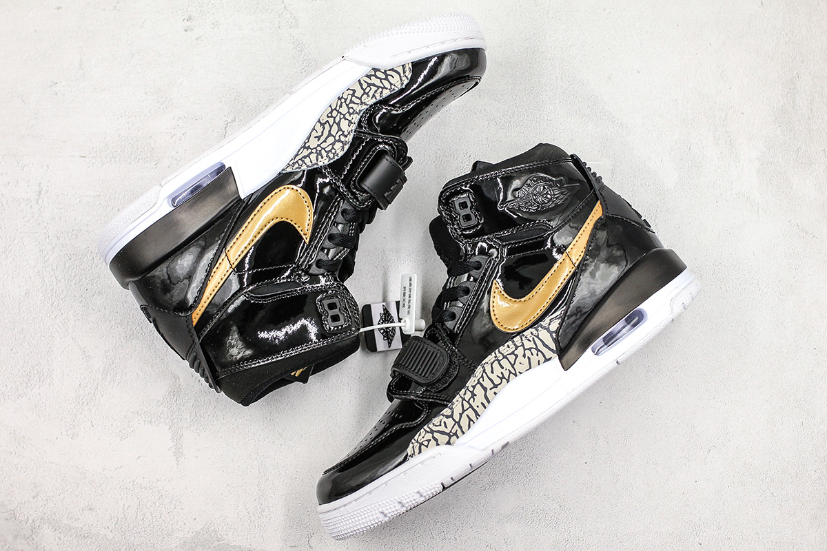 jordan legacy 312 black gold