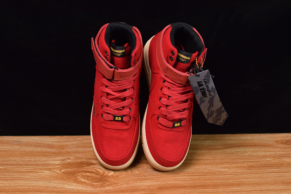 air force 1 high red gum