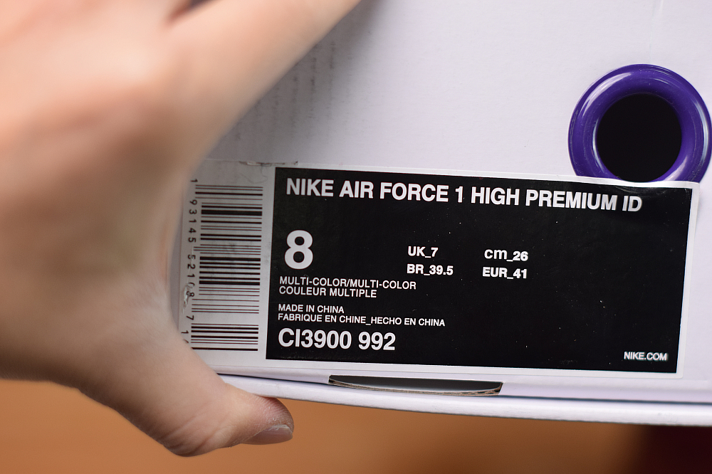 nike air force 1 high id by maharishi