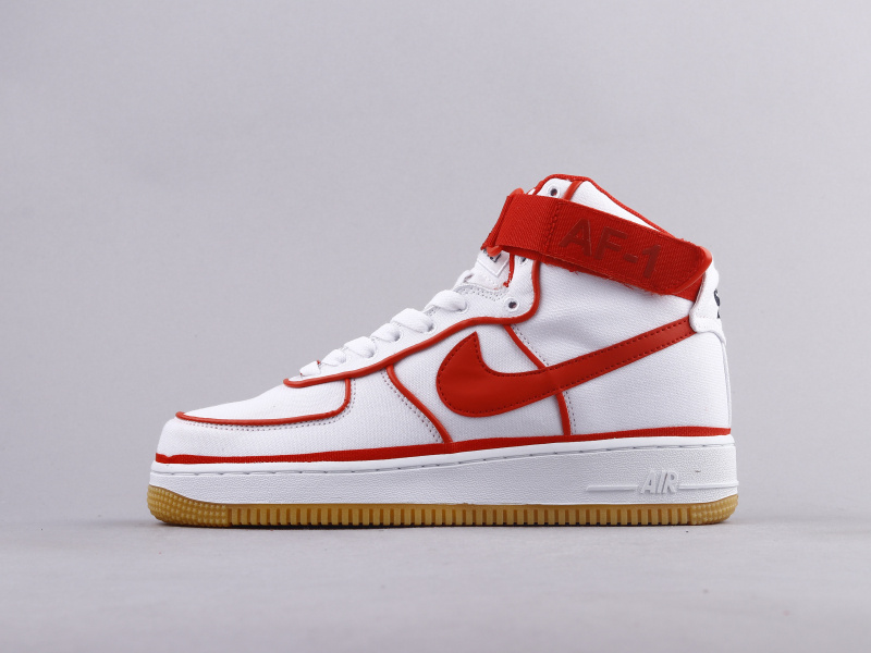 red and white af1 high