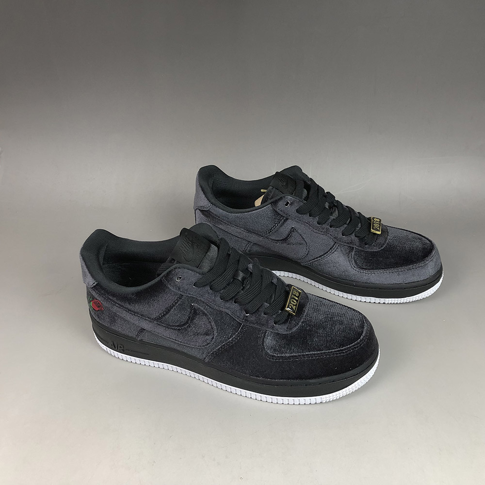 air force 1 low rose velvet
