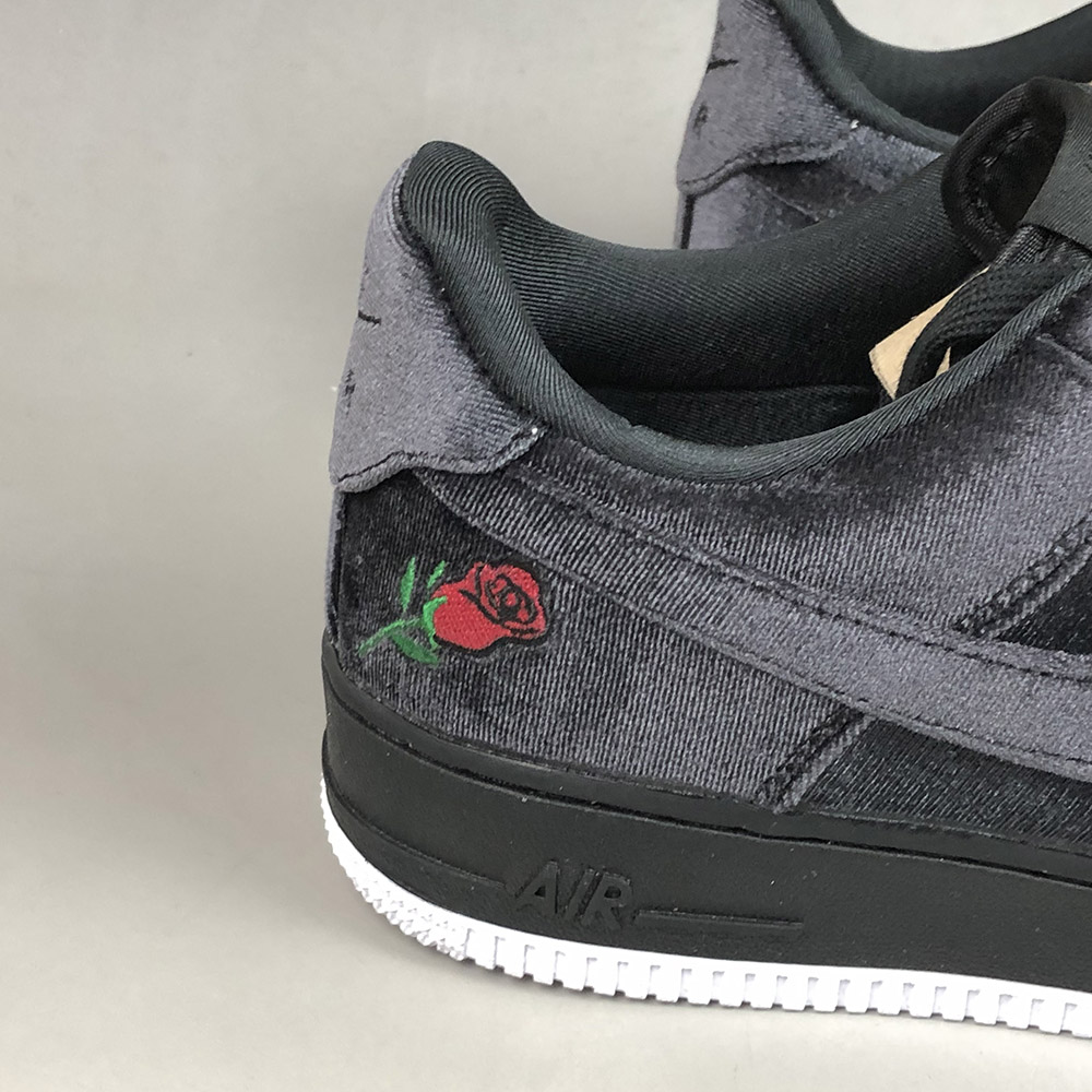 air force 1 low velvet rose