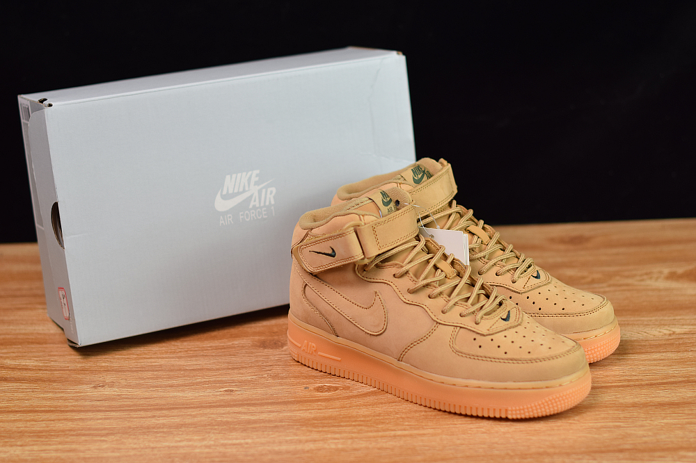 Nike Air Force 1 Mid 07 PRM QS Flax “Wheat” On Sale – The Sole Line بيوكال
