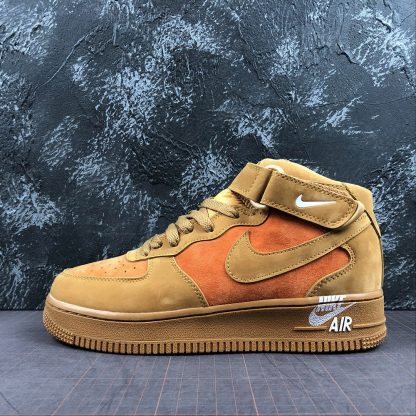 air force 1 mid orange