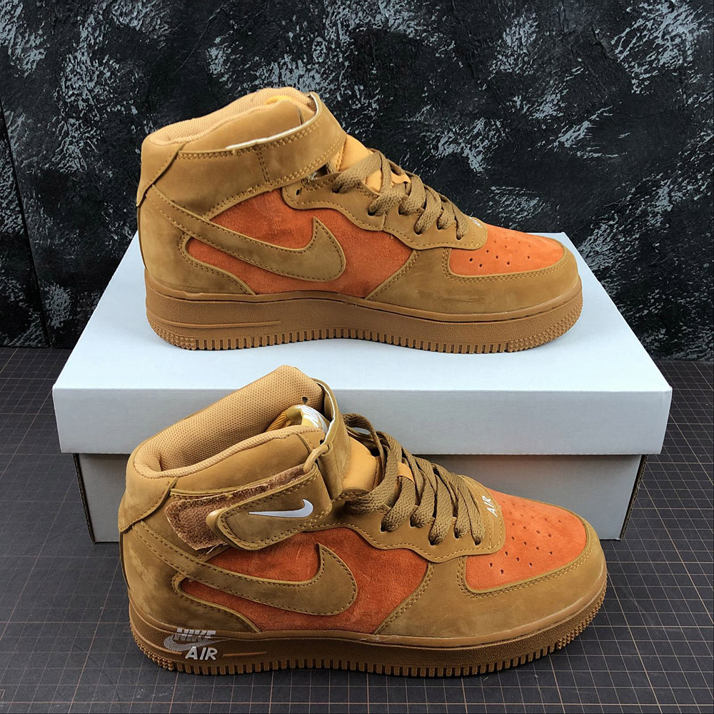 orange air force 1 mid