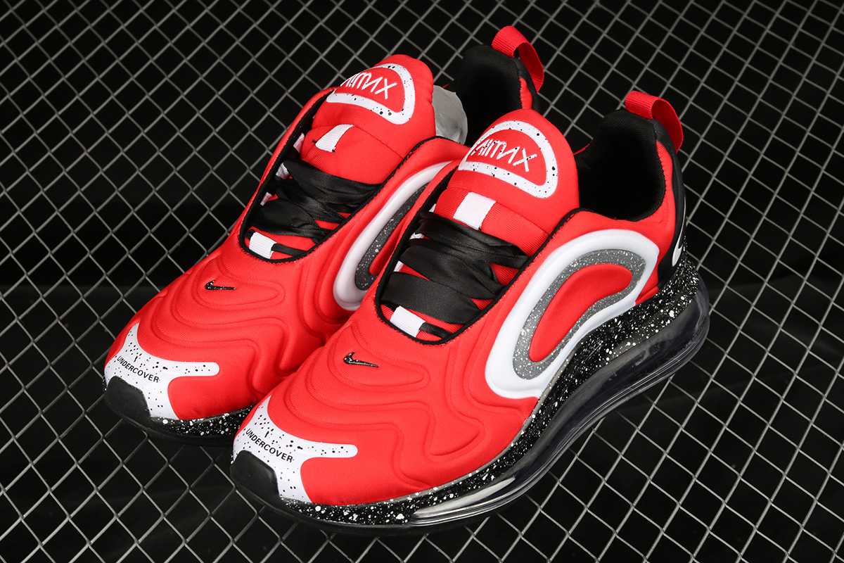nike air max 720 red and black