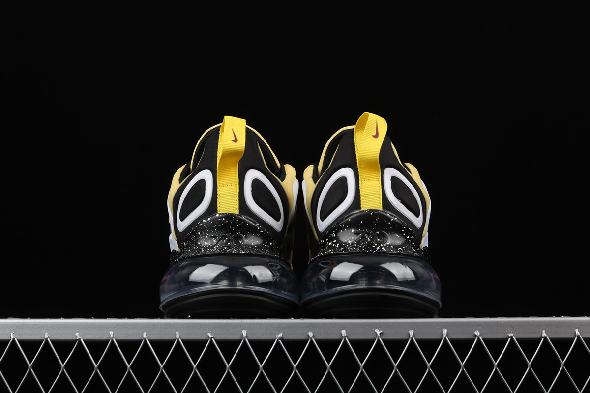 nike air max black white yellow