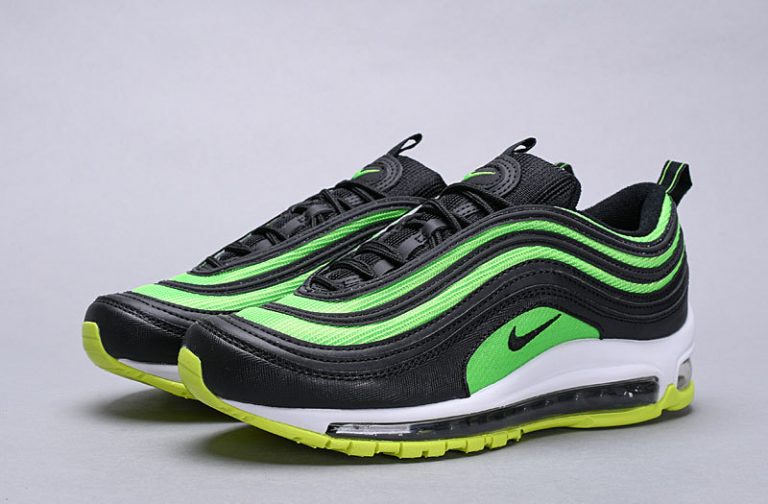 neon green nike 97