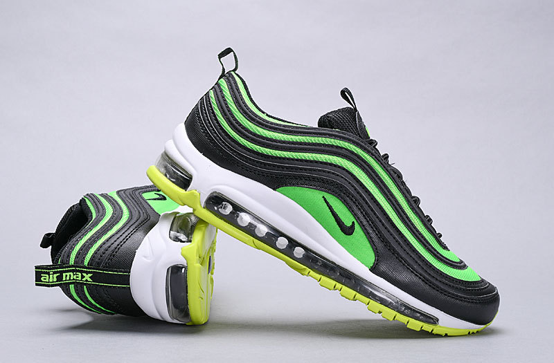 nike black neon green