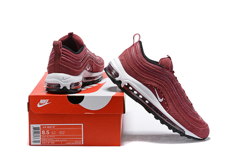 Nike Air Max 97 Bordeaux/White-Black For Sale – The Sole Line