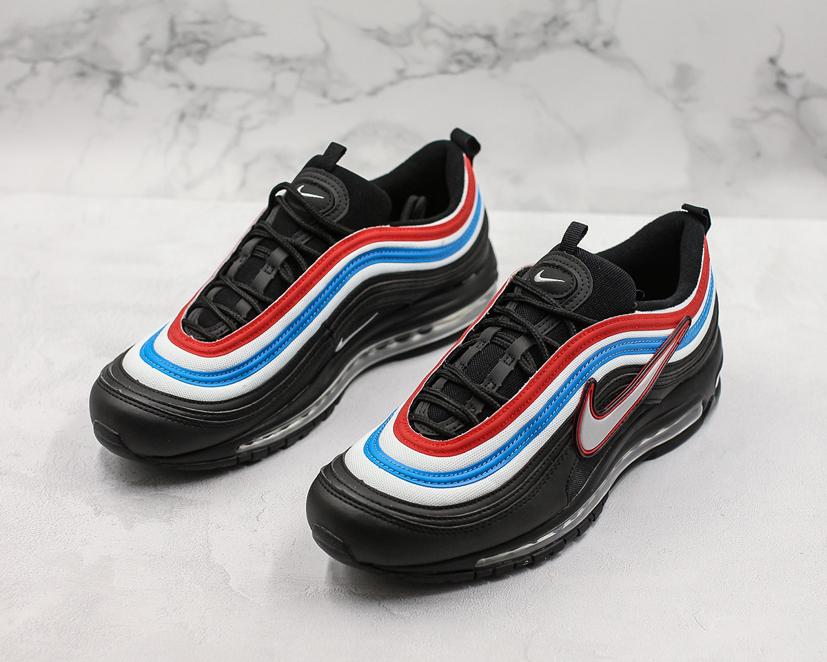 Nike Air Max 97 “Neon Seoul” Black/Reflect Silver-Blue Lagoon – The Sole Line