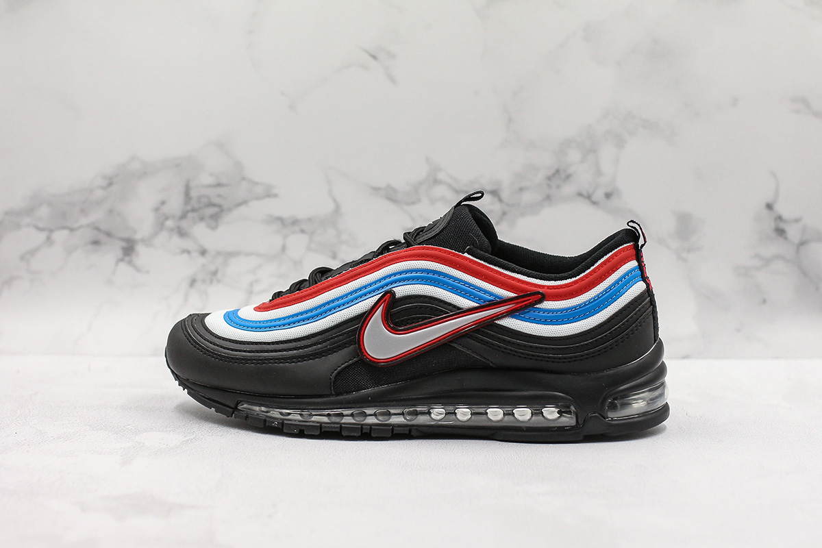 Nike Air Max 97 “Neon Seoul” Black/Reflect Silver-Blue Lagoon – The Sole Line