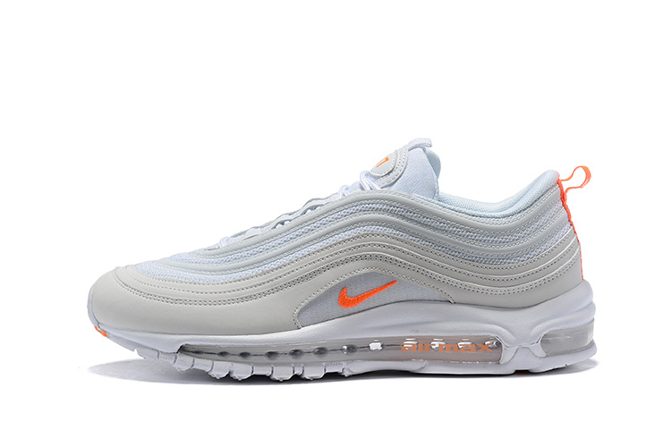 white and orange nike air max 97
