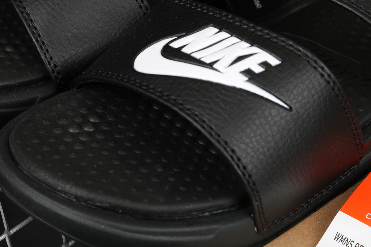 nike benassi duo black