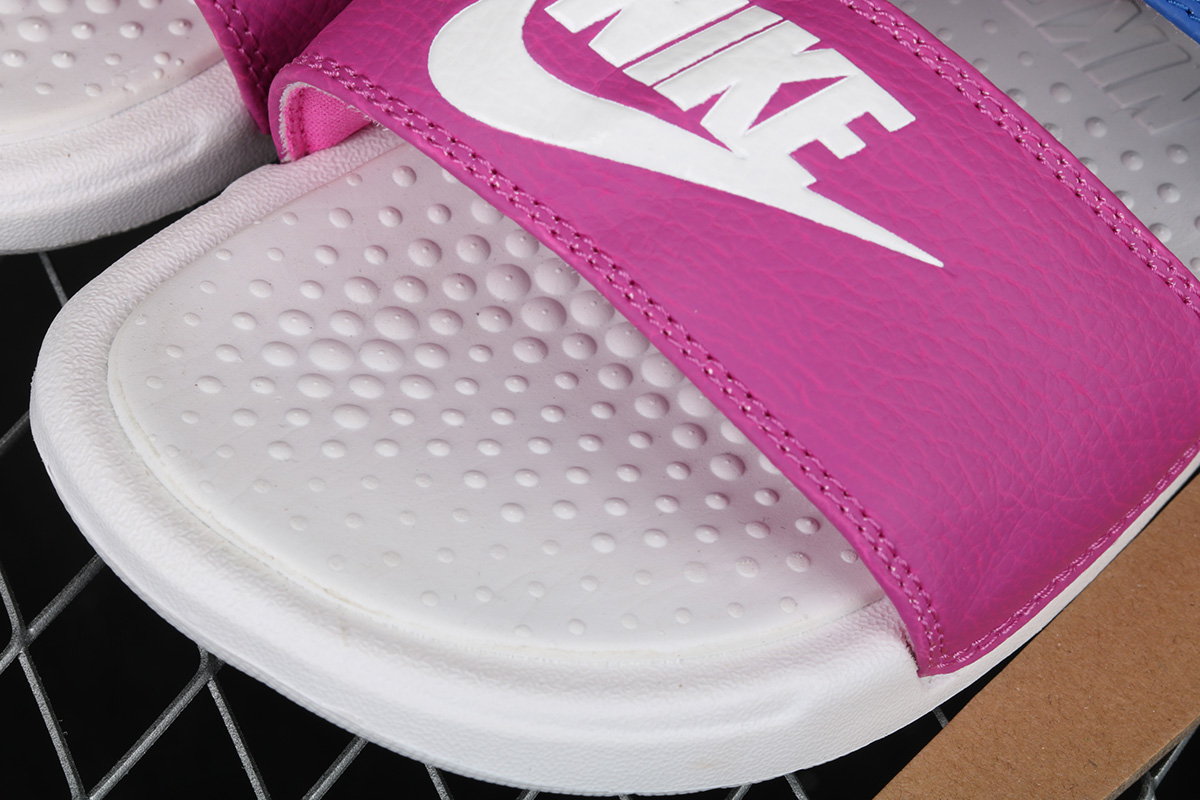 nike benassi duo pink