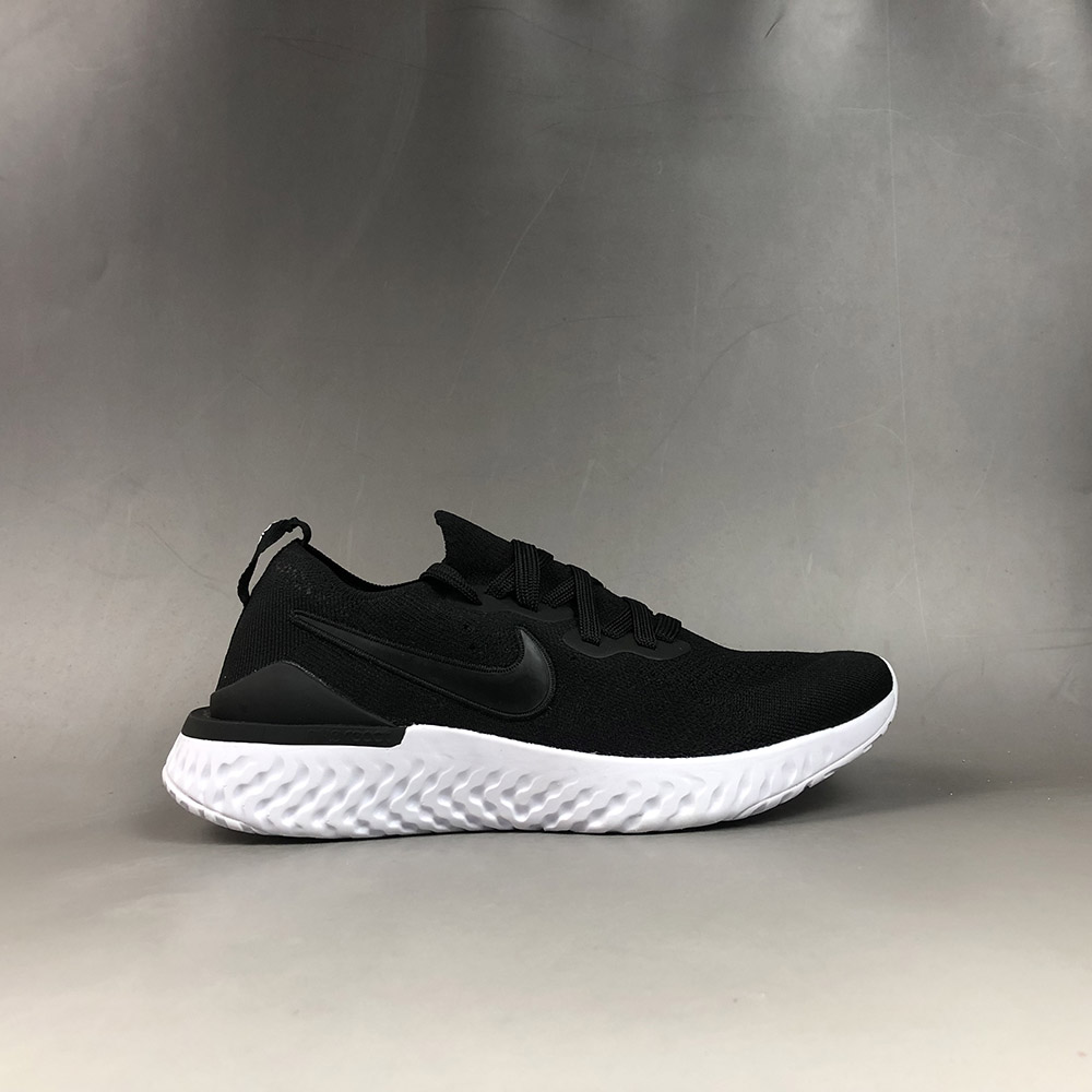 nike epic react flyknit 2 women's black gunsmoke