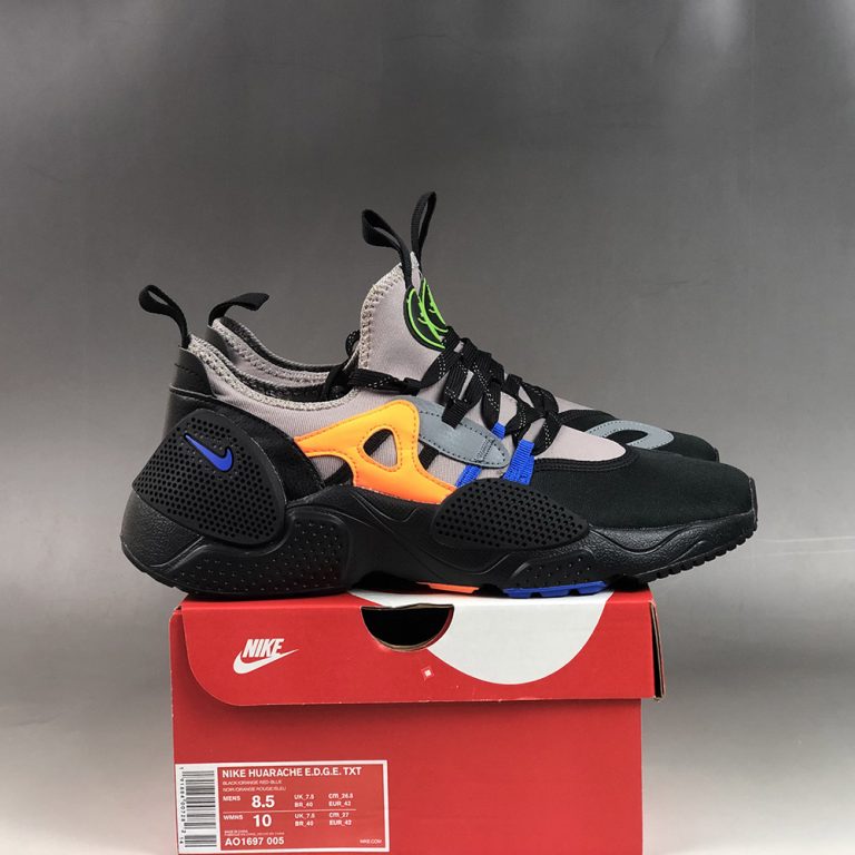 nike huarache e.d.g.e. txt black