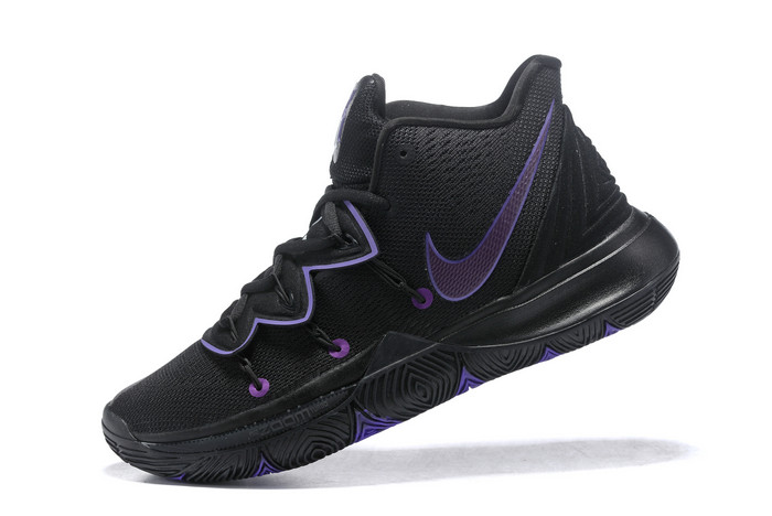 kyrie 5 purple and white