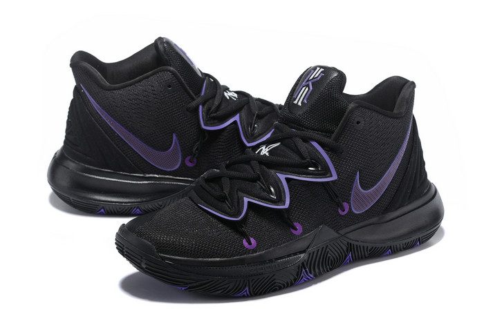 kyrie 5 black purple