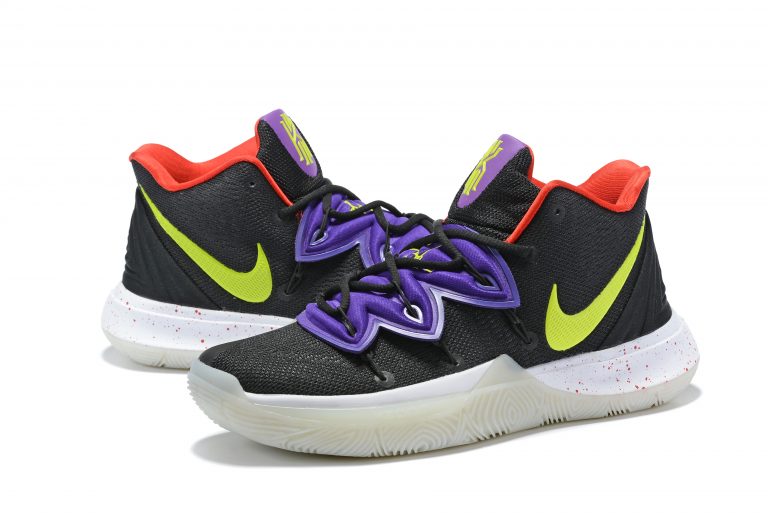 kyrie 5 grey and purple